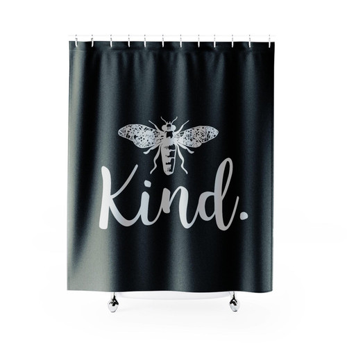 Bee Kind Shower Curtain