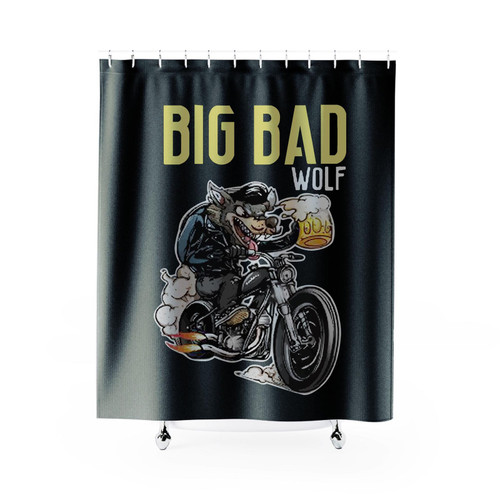 Big Bad Wolf Shower Curtain