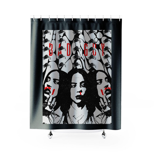 Billie Eilish Bad Guy 2 Shower Curtain