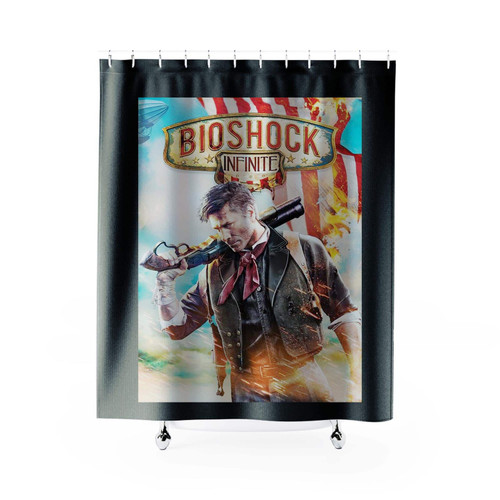 Bioshock Infinite Shower Curtain