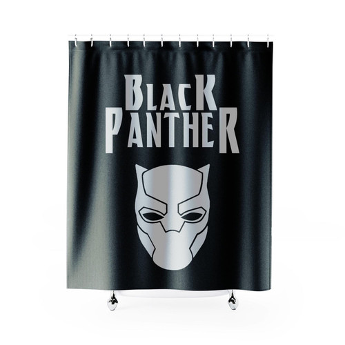 Black Panther Marvel Superhero Shower Curtain