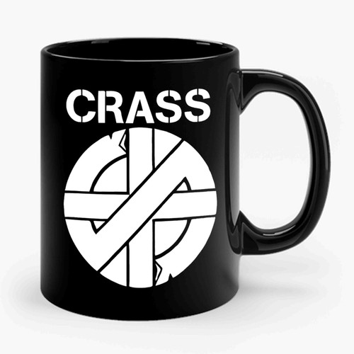 Crass Logo No War Ceramic Mug