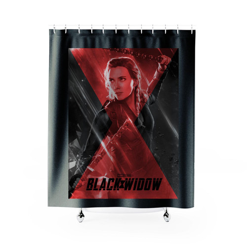 Black Widow Endgame Shower Curtain