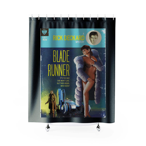 Blade Runner Rick Deckard Shower Curtain