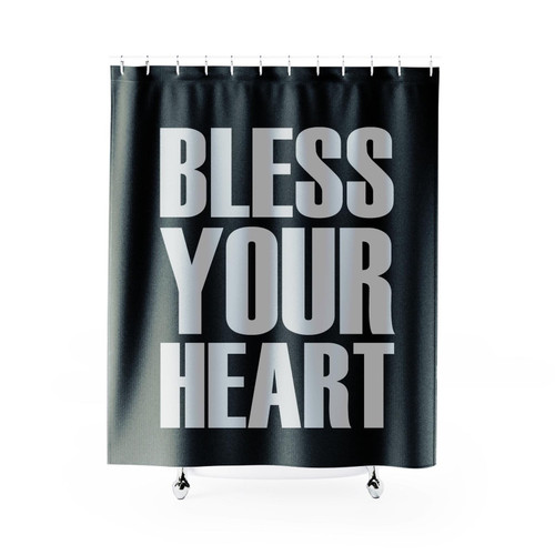 Bless Your Heart Shower Curtain