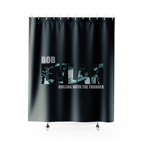 Bob Dylan Rolling Thunder Shower Curtain