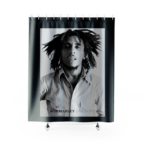 Bob Marley One Love Shower Curtain