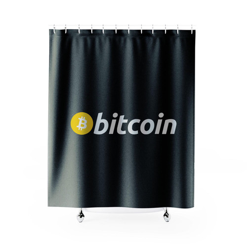Btc Bitcoin Shower Curtain