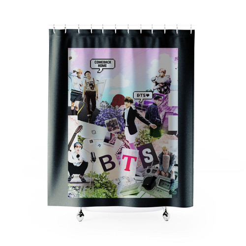 Bts Come Back Home Shower Curtain