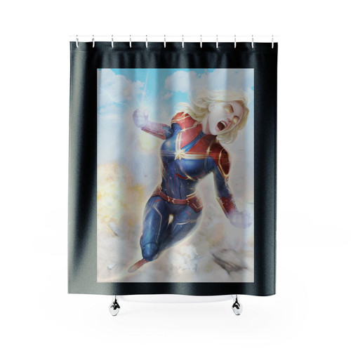 Captain Marvel 7 Shower Curtain