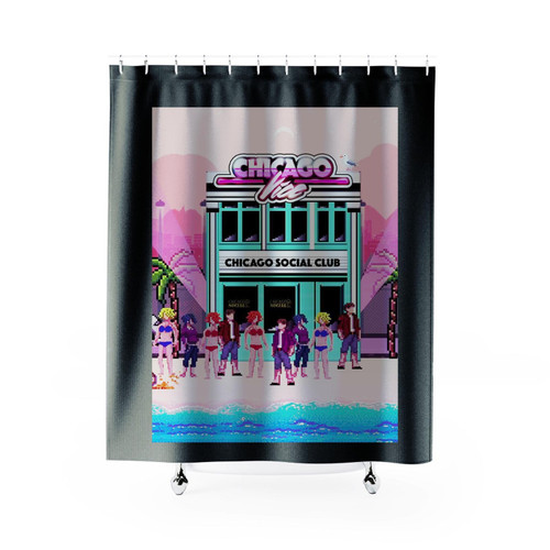 Chicago Vice Shower Curtain