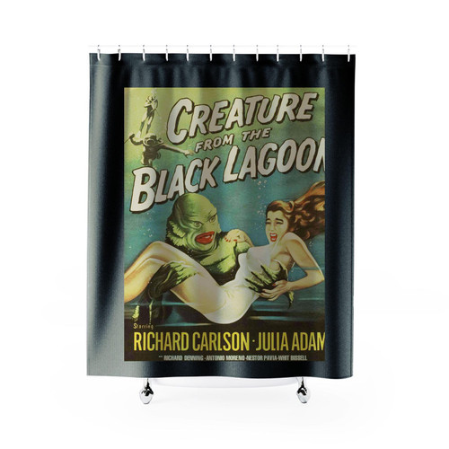 Creature From The Black Lagoon Shower Curtain