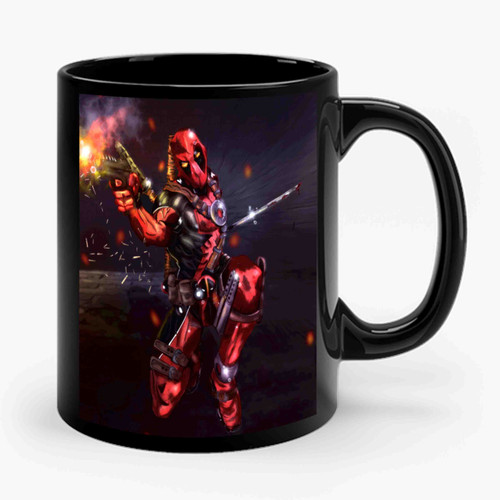 Deadpool Art Ceramic Mug