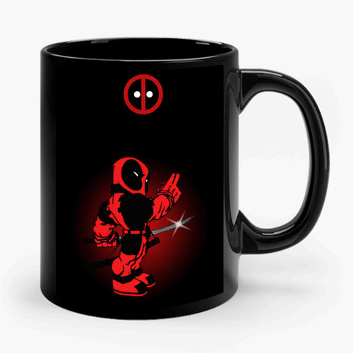 Deadpool Cartoon Ceramic Mug