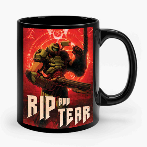 Doomguy Ceramic Mug