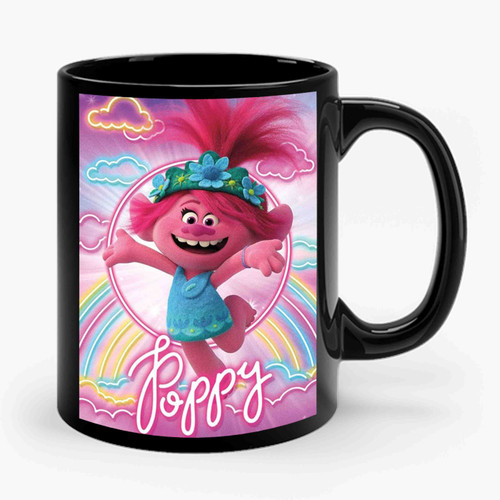 dreamworks trolls poppy Ceramic Mug