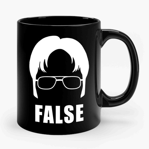 Dwight False Face Ceramic Mug