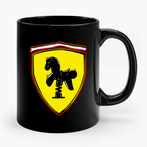 Ferari Parody Ceramic Mug