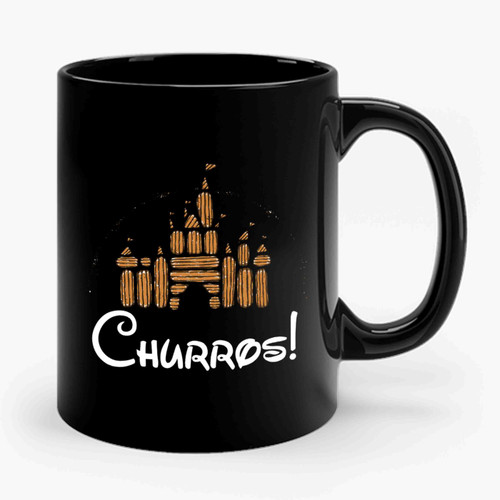 A Churro In Every Land Disney Castle Ceramic Mug