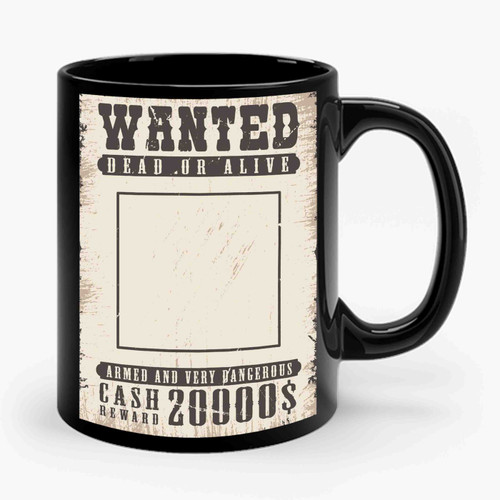 Gangster Bundle Wanted Ceramic Mug