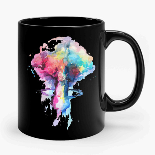 Girl Mushroom Cloud Nuke Atompilz Ceramic Mug