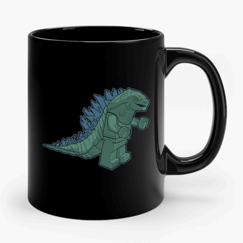 Godzilla Lego Ceramic Mug