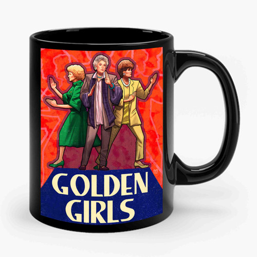 Golden Girls Charlie's Angels Ceramic Mug
