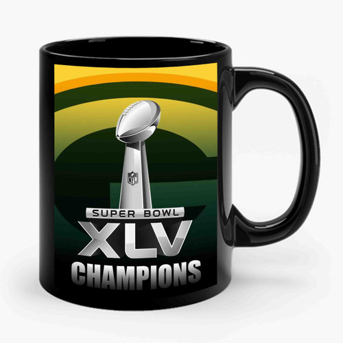 Green Bay Packers Superbowl Champions Ceramic Mug