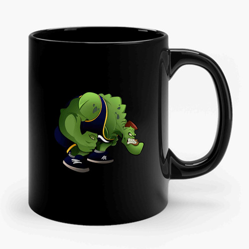 Green Warriors Are Monstars Of The NBA Ceramic Mug