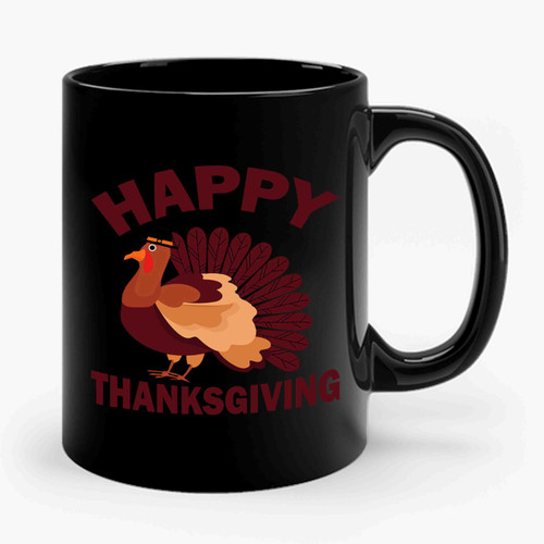 Happy Thanksgiving Ceramic Mug