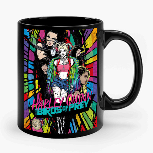 Harley Quinn And The Birds Of Prey Dc Comic Ceramic Mug