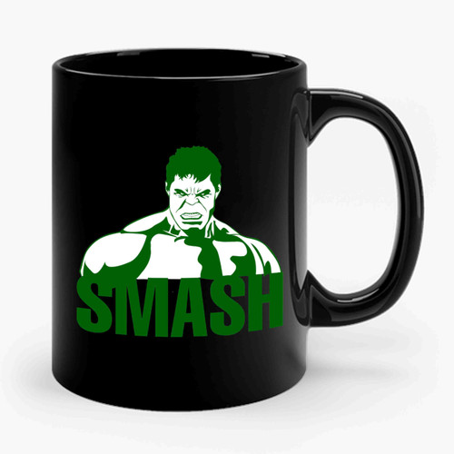 Hulk Smash Superhero Ceramic Mug