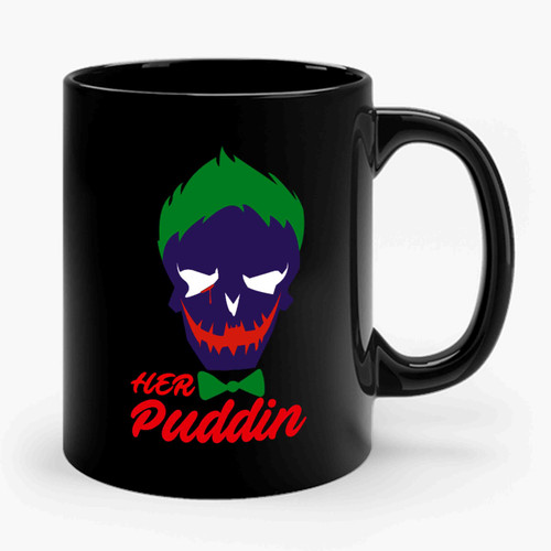 His & Her Suicide Squad Joker Her Puddin And Harley Quinn His Lil Moster 1 Ceramic Mug