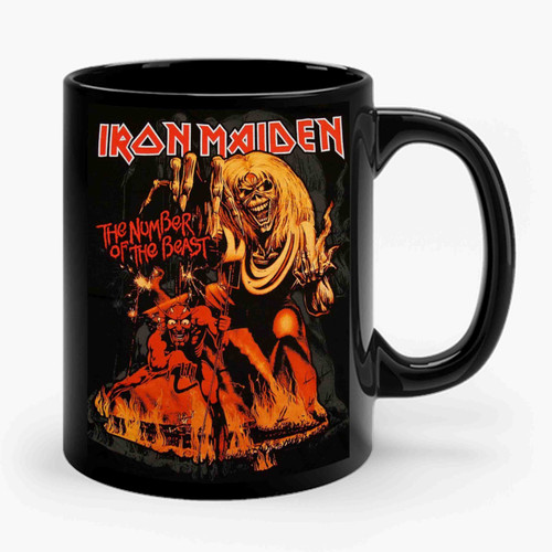 iron maiden the number of the beast Ceramic Mug