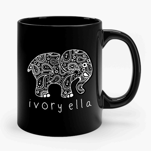 Ivory Ella Logo Parodi Ceramic Mug