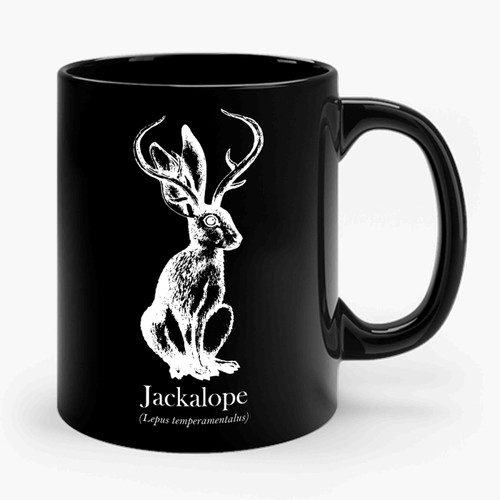 Jackalope Lepus Temperamentalus Jackrabbit Ceramic Mug