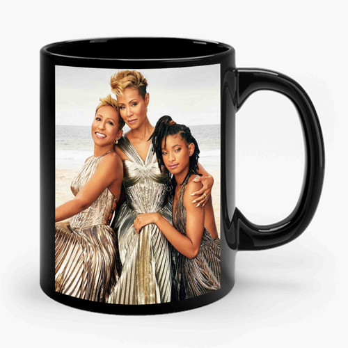 jada pickett smith willow and mom Ceramic Mug