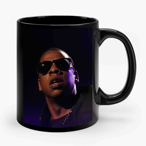 jay z with sunglasses Ceramic Mug