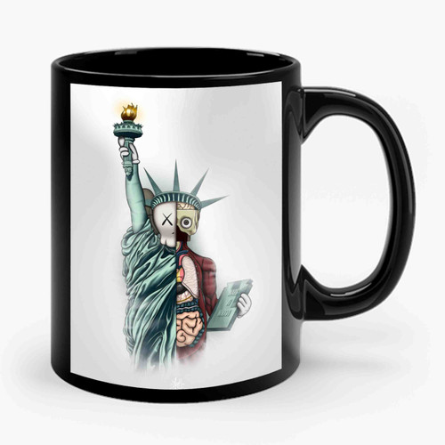 kaws of liberty Ceramic Mug