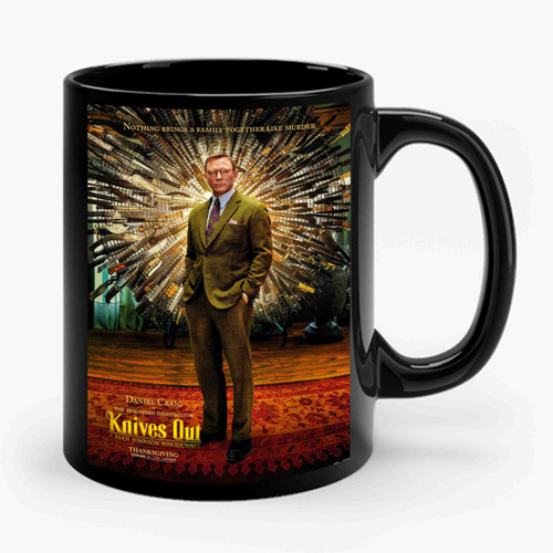 knives out 2019 daniel craig Ceramic Mug