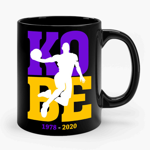 Kobe Bryant 1978 - 2020 Ceramic Mug