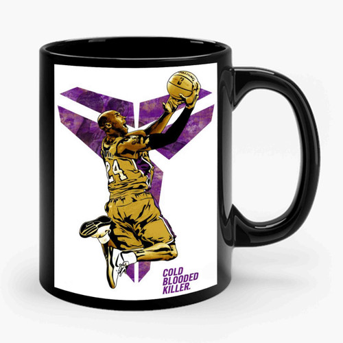 Kobe Bryant Cold Blood Killer Ceramic Mug