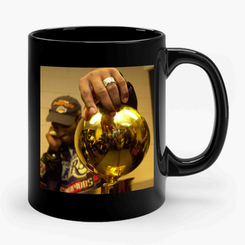 Kobe Bryant Trophy Ceramic Mug