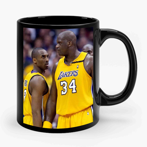 kobe bryant and shaq Ceramic Mug