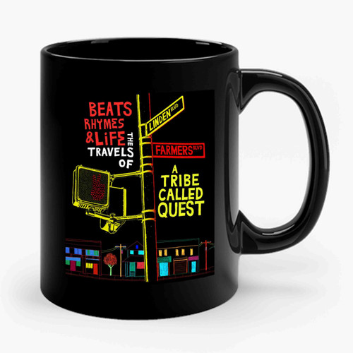 A Tribe Called Quest Beats Rhymes And Life Ceramic Mug