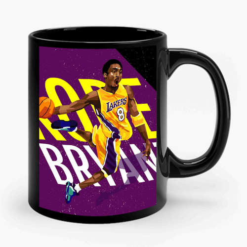 Lakers Kobe Bryant Basketball Ceramic Mug
