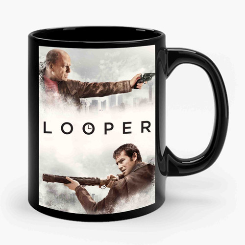 Looper Cover Movie Ceramic Mug