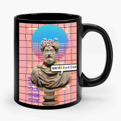 Marcus Aurelius Meditation Ceramic Mug