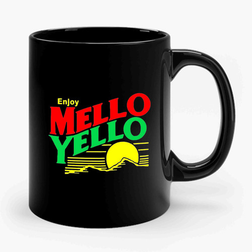 Mello Yello Cole Trickle 51 Days Of Thunder Retro Ceramic Mug