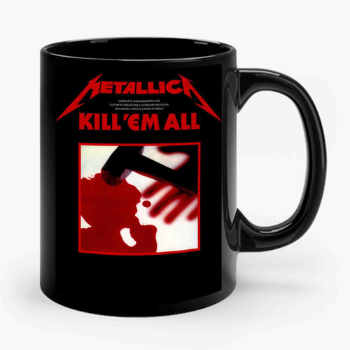 Metalica Kill Em All Ceramic Mug